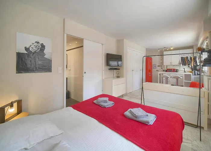 Frgk - Surcouf 'palm ' Ac Wifi High Speed Apartman *